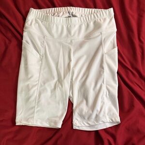 Women's White Shorts